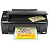 Epson Stylus NX215 - Multifunction ( printer / copier / scanner ) - color - ink-jet - copying (up to): 32 ppm (mono) / 9 ppm (color) - printing (up to): 32 ppm (mono) / 15 ppm (color) - 100 sheets - Hi-Speed USB